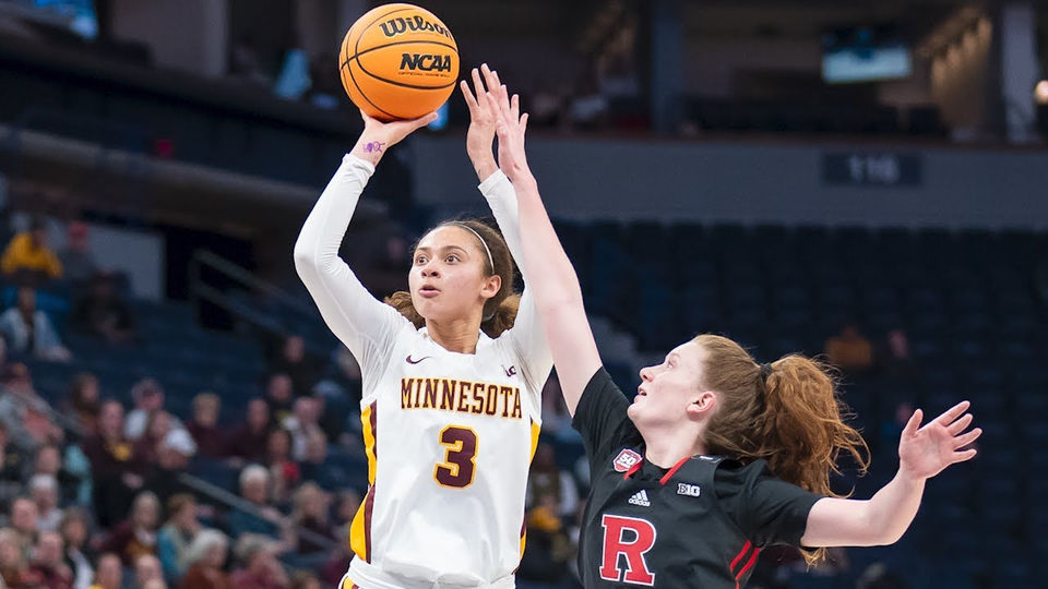Amaya Battle 32 Points vs. Rutgers Big Ten Tournament Highlights